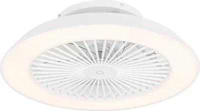 Produktbild von Smarter DeckenventilaTor Weiß 59,5cm inkl LED Dimmbar mit Fernbedienung Deniz