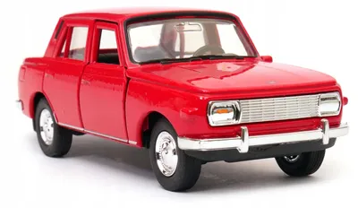 Produktbild von Welly Wartburg 353 rot Modellauto 1:34 Sammlerstück