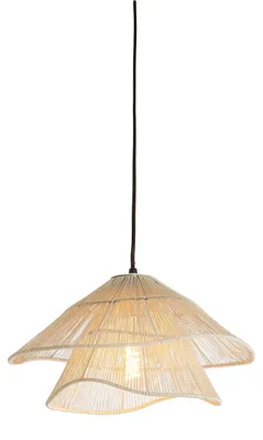 Produktbild von Light & Living - Hängelampe ALAMEDA - Weiß - 36x36x29 cm