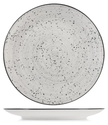 Obrázek produktu pro Elzusha – Sada 6 elegantních hlubokých talířů z porcelánu, průměr 27 cm