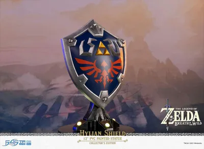 Produktbild von First 4 Figures The Legend Of Zelda Hylia-schild Sammleredition Statue 29 Cm Golden  Golden One Size
