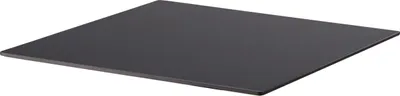 Produktbild von Laminierte Tischplatte 60 x 60 cm schwarz - Oviala Opéra