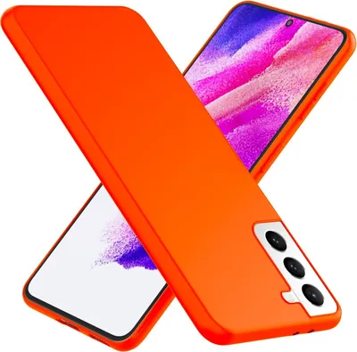 Immagine prodotto di NALIA Custodia in silicone colorato al neon per Samsung Galaxy S21 FE Arancione