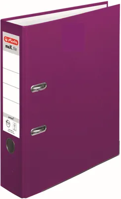 Immagine prodotto di cartella herlitz maX.file protect, larghezza dorso: 80 mm, berry