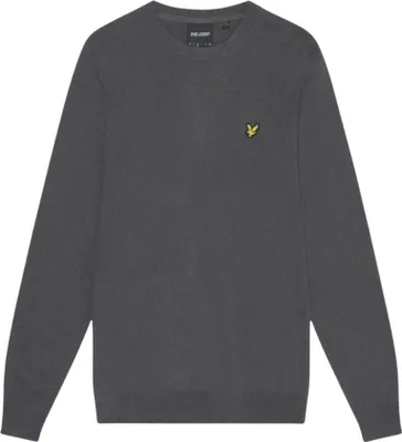 Immagine prodotto di lyle and scott 1874 maglie uomo lyle and scott 1874 kn2110v merino crew w63. gunmetal