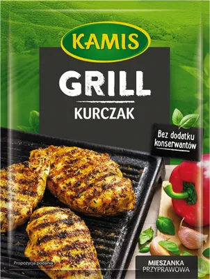 Obrázok produktu pre Kamis grilovacie korenie na kuracie mäso, 18 g