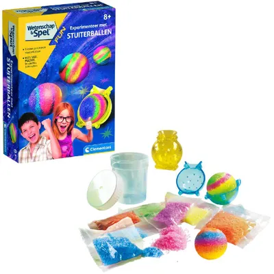 Obrázok produktu pre Clementoni | Vedecká sada | Skákacie loptičky - Crazy Balls