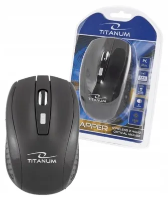 Produktbild von Titanum SNAPPER TM105K Kabellose Optische Maus 2.4GHz 1600DPI