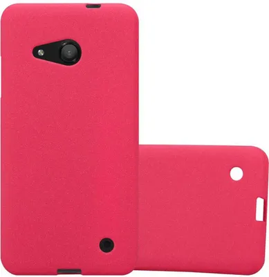 Image de Cadorabo Housse pour Nokia Lumia 550 Housse en rouge Housse téléphone portable TPU Etui Cover Case