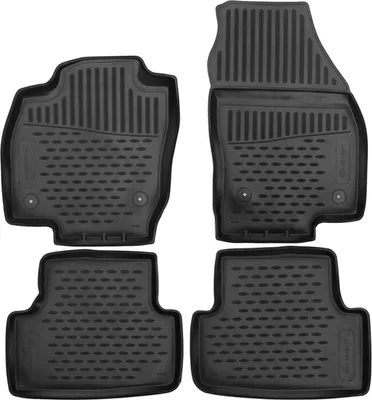 Produktbild von AD Tuning Gummi Fußmatten Set für VW T-Cross, Bj. 2018-