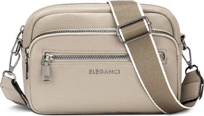 Image de Eleganci® Bumbag Femme - Sac Téléphone - Sac Foin Femme Crossbody - Sac Festival Beige avec sangle ajustable