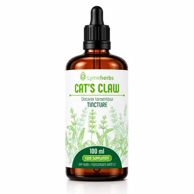 Produktbild von Katzenkrallen-Tinktur 1:2 (100ml), KI-generiertes Bild