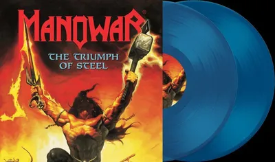 Produktbild von Manowar: The Triumph Of Steel (Limited Edition) (Translucent Blue Vinyl)