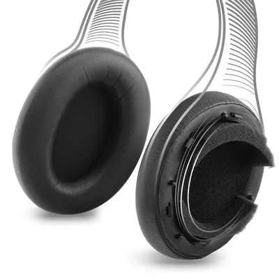 Immagine prodotto di Kit di 2 cuscinetti di ricambio per apparecchi auricolari, cuffie headset compatibili con Sony WH-1000xM3 earpads, sostituzione spugnette con imbottitura materiale piacevole