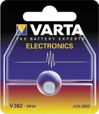 Zdjęcie produktu dla Bateria do zegarka Varta V362 / 1 szt