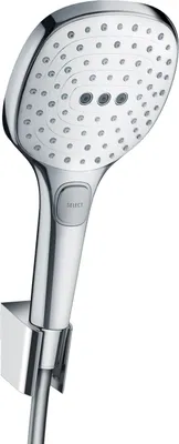 Produktbild von hansgrohe Raindance Select E Brausehalterset 120 3-jet mit Brauseschlauch 160 cm, 26720400