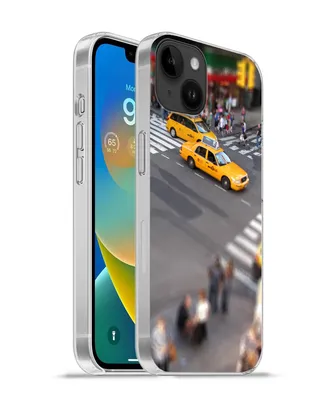 Produktbild von MuchoWow® Handyhülle Schutzhülle Hülle für Apple iPhone 14 Plus - Soft case New York - Amerika - Taxi Silikon Softcase Handy Hülle - Abbildung