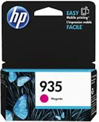 Obrázek produktu pro HP 935 Purpurová originální inkoustová kazeta, Standardní, Purpurová, Inkoust na pigmentové bázi, 4,5 ml, 1 kusů, 400 str.