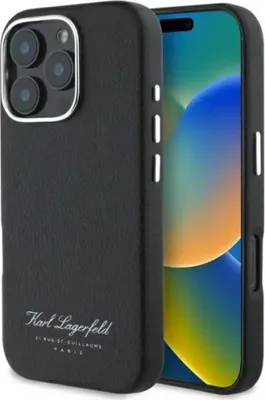 Obrázek produktu pro Pouzdro Karl Lagerfeld Hotel Rsg Na Iphone 16 Pro - Czarne