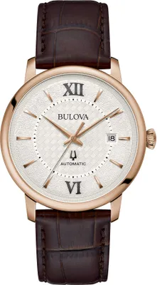 Produktbild von Mechanishe Bulova Braun   Kollektion Hudson - mann