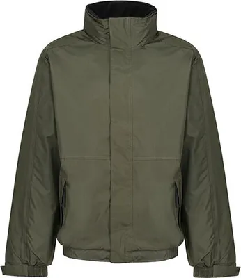 Produktbild von Regatta TRW297 | Dover Jacket - Farbe: Dark Khaki/Black - Größe: 4XL