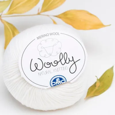 Produktbild von Baby Merino Wolle aus 100 % Merino, 50 g / 125 m - Weiß