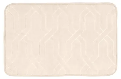 Image de Tapis De Bain Camiers, Beige, 60 X 40 Cm