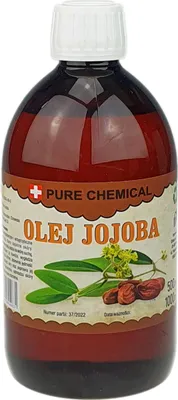 Produktbild von PURE CHEMICAL | Jojobaöl | kaltgepresst | unraffiniert | 500 ml