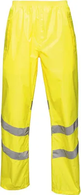Produktbild von Regatta High Visibility Pro Hi-Vis Packaway Trousers