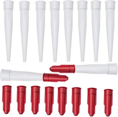 Produktbild von Allecto Plus – Sprühdüsen, 10 Stück, Sprühköpfe für Kartuschen, für die Küche zu Hause, abdichten.