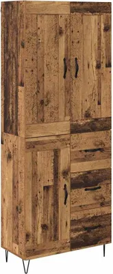 Produktbild von Highboard Altholz 69,5 x 34 x 180 cm Holzwerkstoff