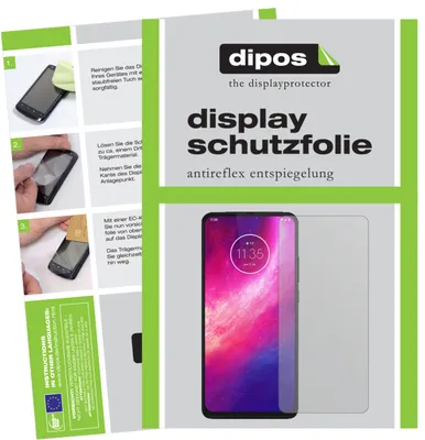 Produktbild von 2x Schutzfolie für Motorola Moto One Hyper matt Displayschutzfolie Folie Display Schutz dipos