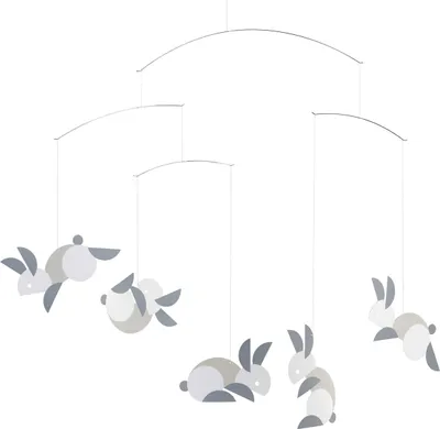 Image de Flensted Mobiles - Lapin circulaire