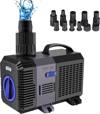 Produktbild von Forever Speed 8000L/H Super ECO Teichpumpe Filterpumpe Energiespar Wasserpumpe Koiteich Bachlaufpumpe 70W