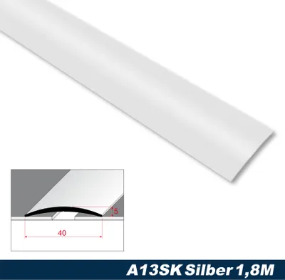 Produktbild von Effector Übergangsprofile aus eloxiertem Aluminium - Übergangsschiene Bodenleiste - (1,8 Meter silber) Übergangsleiste Bodenleisten Übergang Profile