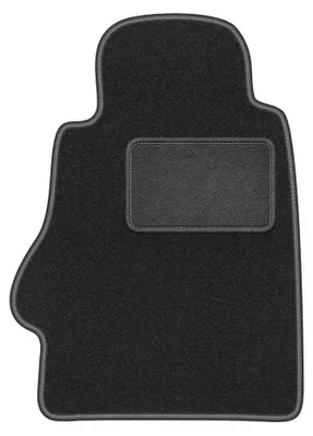 Productafbeelding van Velours bestuurdersmat voor Toyota MR2 ZZW30 1999-2007 (coupé) – grafiet, op maat – Wielganizator LUX
