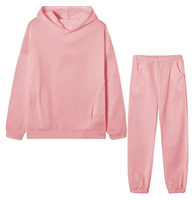 Produktbild von Jogginganzug Damen – Atmungsaktiver Yoga-Trainingsanzug in Rosa