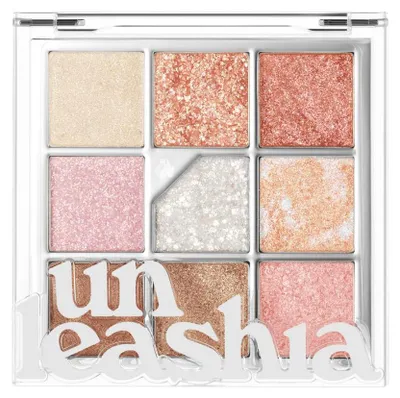 Zdjęcie produktu dla UNLEASHIA - Glitterpedia Eye Palette N°1 All Of Glitter, 6.6 g - Paleta cieni do powiek