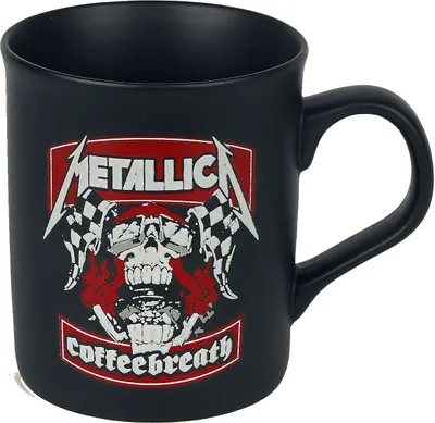 Produktbild von Metallica Tasse Coffeebreath mattschwarz Standard