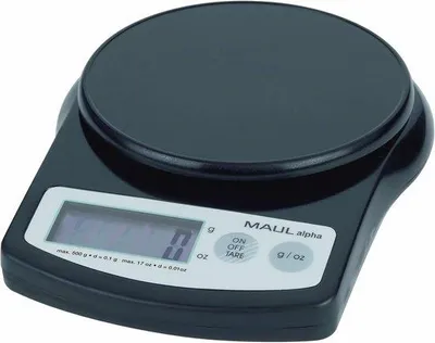 Produktbild von Präzisionswaage 500 g mit Akku - Schwarz