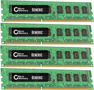 Obrázek produktu pro CoreParts MMI1213/32GB, 32 GB, 4 x 8 GB, DDR3, 1600 MHz, Zelená