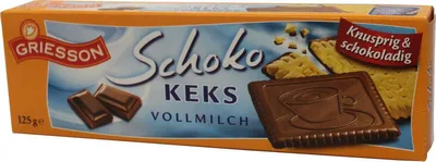 Produktbild von Griesson Schoko-Keks Vollmilch 125g