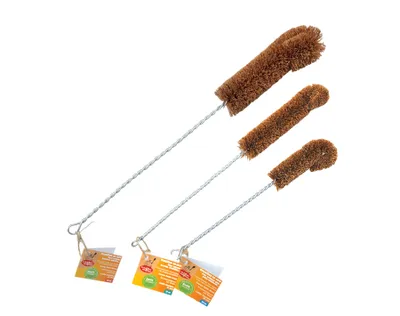 Image de Goupillon En Coco 35 Cm - La Droguerie Ecologi