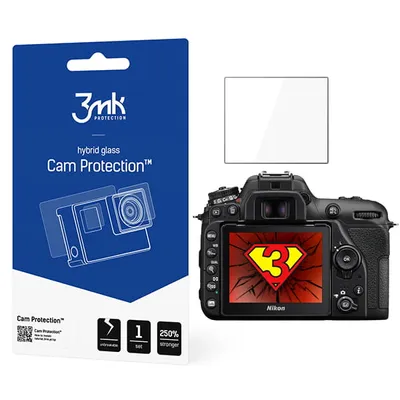 Produktbild von 3mk Display Hybridglas Cam Protection für Nikon D7500 transparent 0,16mm