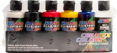 Produktbild von Createx Airbrushfarben Illustration Primary 508100 transparente Airbrush Farbe