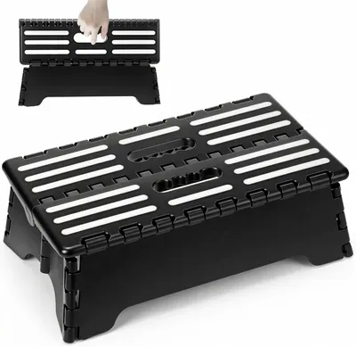 Produktbild von Trittschemel 38x22x13 cm, antirutsch, bis 150 kg, für Küche
