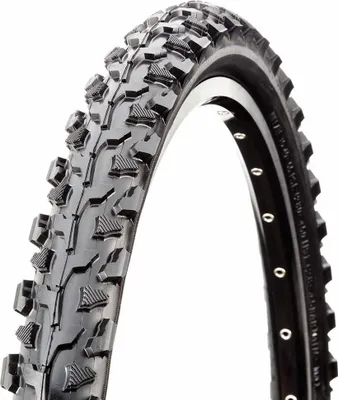 Zdjęcie produktu dla Cst C-1285 Ochrona przed przebiciem 26'' X 1.95 Sztywna opona mtb Czarna 26'' x 1.95 Czarna 26'' x 1.95