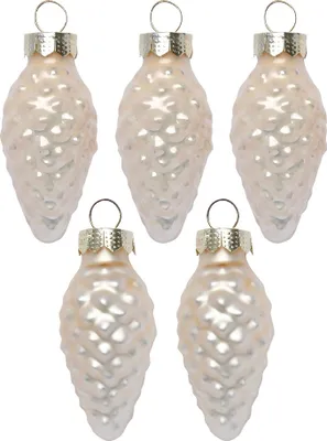 Produktbild von Inge‘s Christmas Decor 16028P045, Weihnachtsbaumschmuck, Glas, Champagner, 45 mm, 12 Stück(e)