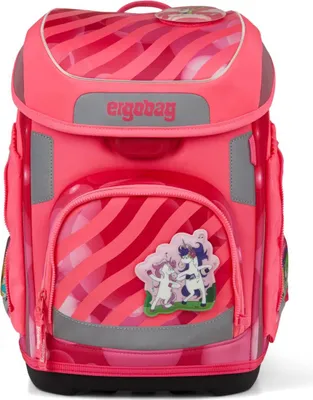 Produktbild von ergobag Schulranzen-Set cubo KuntBärbuntes Einhorn