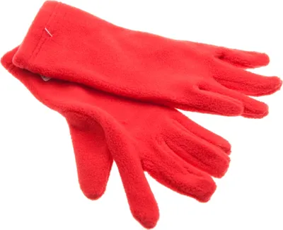 Produktbild von (( earbags | HANDSCHUHE aus Glooove Fleece , rot, M